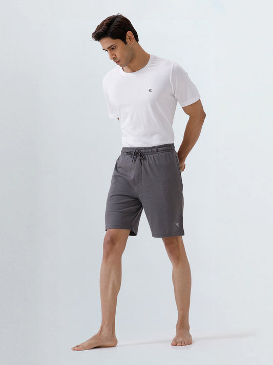 Men's Combed Cotton Expert Shorts Grey