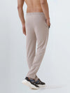 Men's Cotton Rich Regular Fit Track Beige