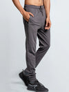 Men Combed Cotton Regular fit Jogger Dark Grey