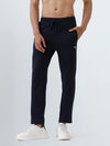 Men's Cotton Rich Regular Fit Track Navy