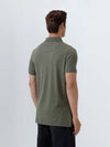 Men's Tencel Modal Fibers with Micro technology Polo Heather Green
