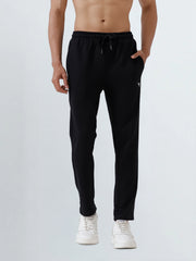 Men's Cotton Rich Regular Fit Track Black