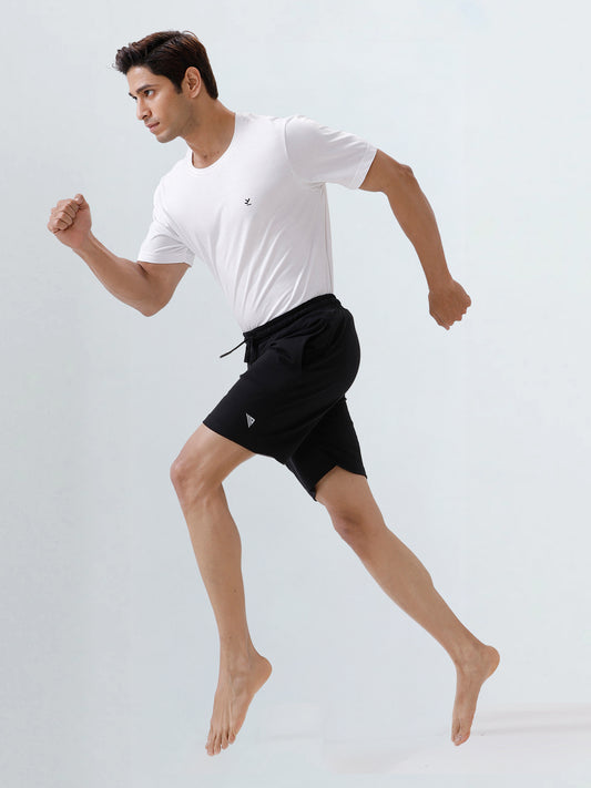 Men's Combed Cotton Expert Shorts Black