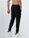 Men Combed Cotton Regular fit Jogger Black
