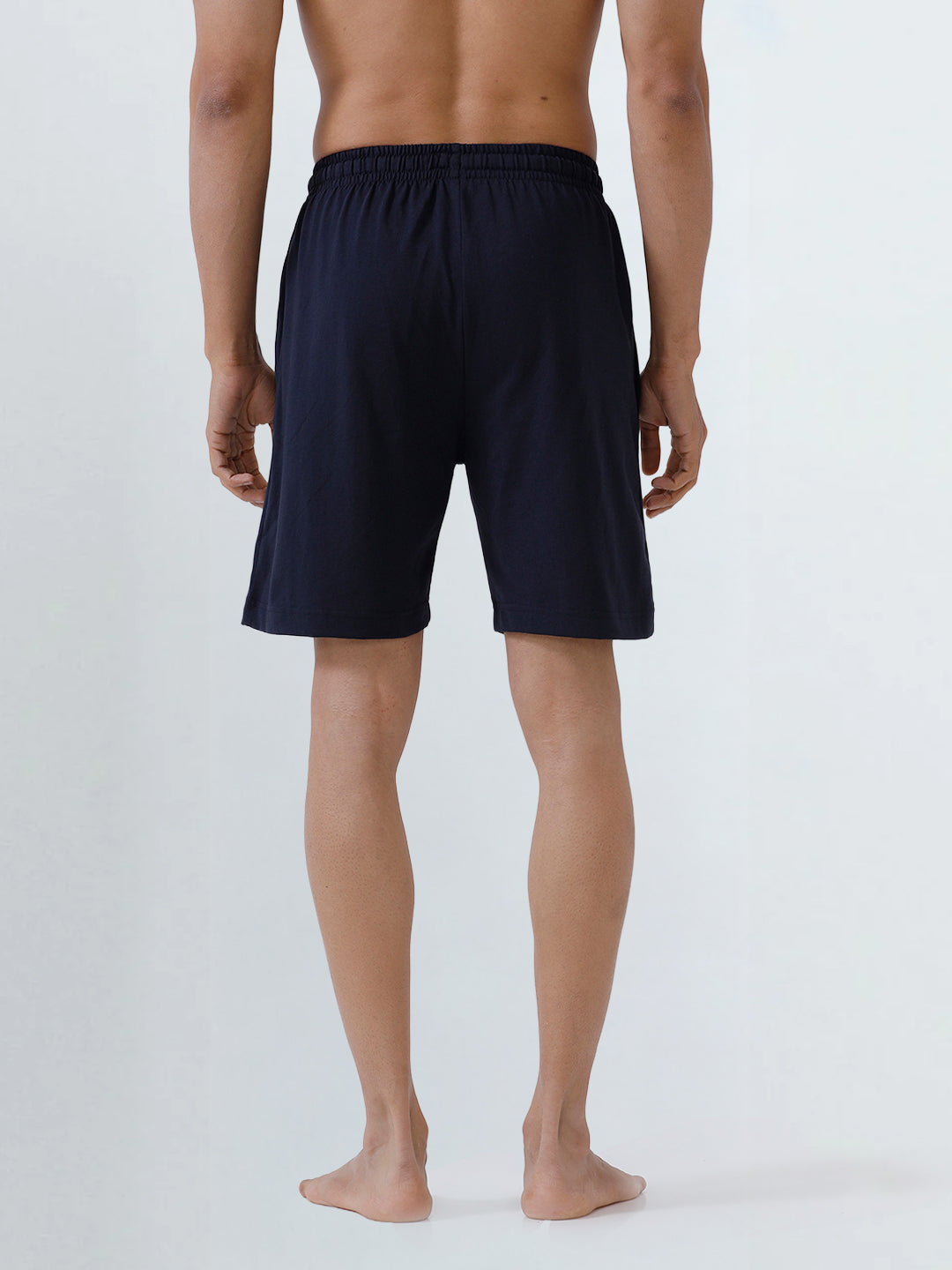 Men's Combed Cotton Shorts Navy