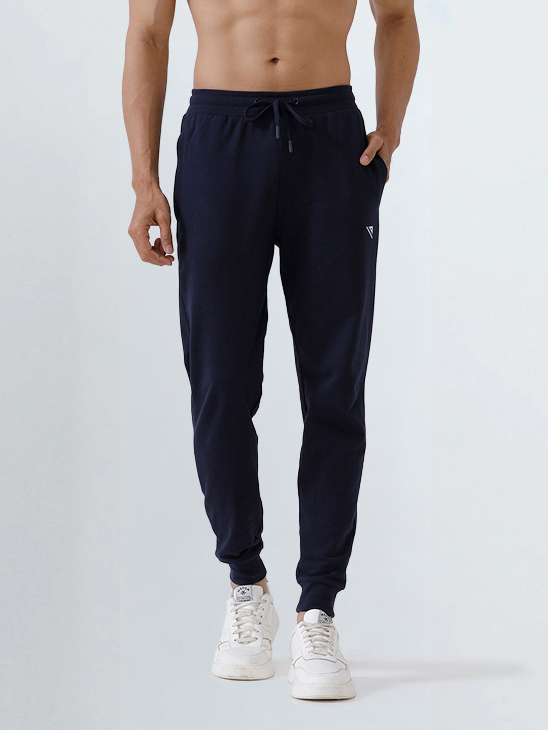 Men's Combed Cotton Regular fit Jogger Navy