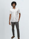 Men's Cotton Rich Knit Shirt White