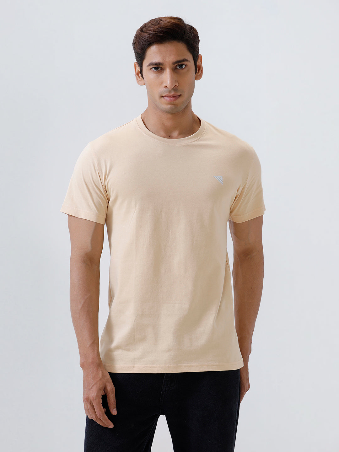 Men's 100% Cotton Crew Neck Tee Sandal