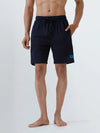 Men's Combed Cotton Shorts Navy