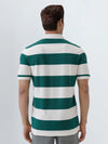 Men's Stripper Cotton Rich Polo Evergreen