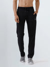 Men's Cotton Rich Slim Fit Track Black