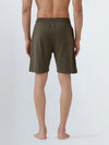 Men's Combed Cotton Expert Shorts Olive Green