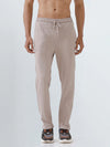 Men's Cotton Rich Regular Fit Track Beige