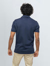 Men's Cotton Rich Pique Polo Navy