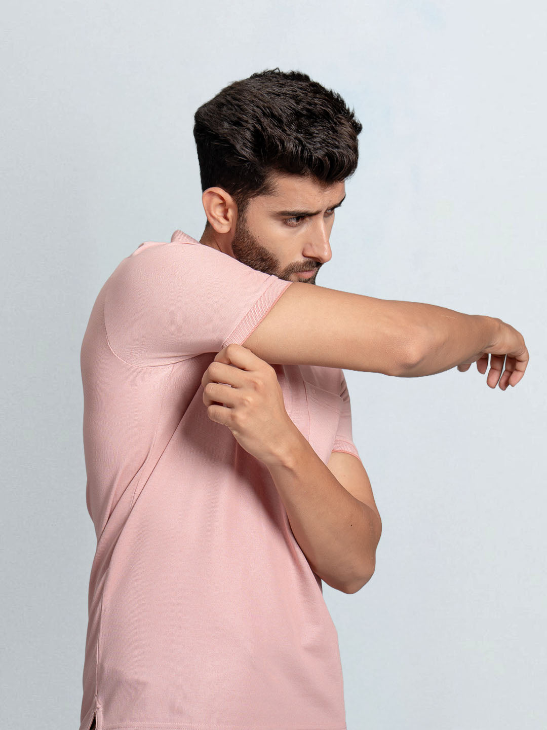 Men's Cotton Rich Pique Polo Soft Breeze