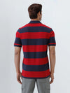 Men's Stripper Cotton Rich Polo Savvy Red