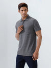 Men's Tencel Modal Fibers with Micro technology Polo Black Grindle