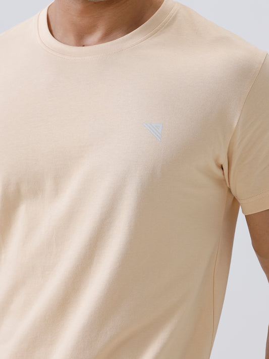 Men's 100% Cotton Crew Neck Tee Sandal