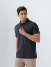 Men's Tencel Modal Fibers with Micro technology Polo Charcoal