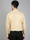 Men Stretch Cotton Shirt Gold FS30