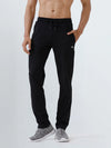 Men's Cotton Rich Slim Fit Track Black