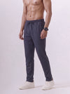 Cotton Rich Regular Fit Navy Popcorn Track Pant
