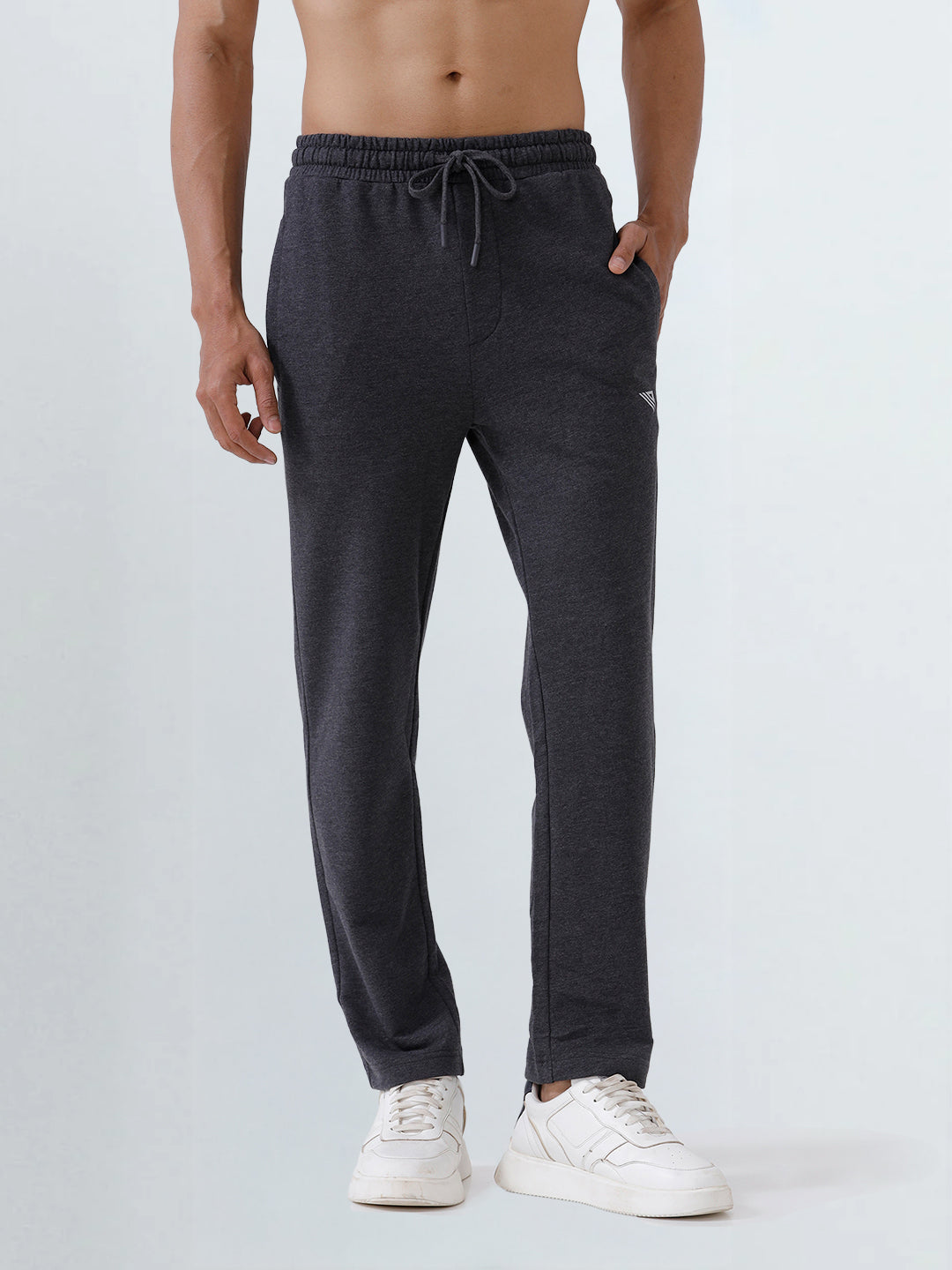 Men's Cotton Rich Regular Fit Track Charcoal
