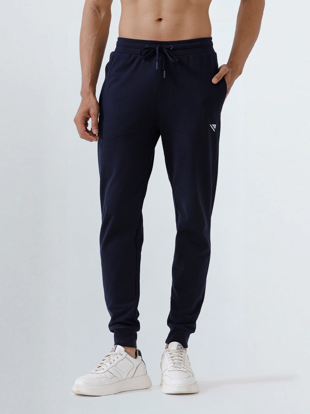 Men's Combed Cotton Regular fit Jogger Navy