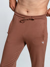 Men Combed Cotton Regular fit Jogger Camel
