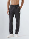 Men's Cotton Rich Regular Fit Track Dark Grey