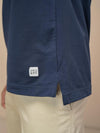 Men Combed Cotton Rich Smart Fit Oxford Polo T-Shirt Navy OP3