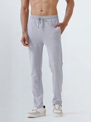 Men's Cotton Rich Regular Fit Track Grey Melange