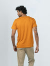 Men's 100% Cotton Crew Neck Mustard