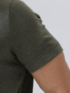 Men's Tencel Modal Fibers with Micro technology Polo Heather Green