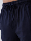 Men's Combed Cotton Shorts Navy