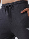 Men's Cotton Rich Regular Fit Track Charcoal
