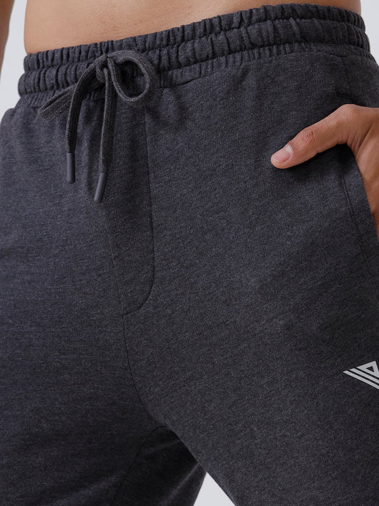 Men's Cotton Rich Regular Fit Track Charcoal