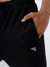 Men's Cotton Rich Regular Fit Track Black