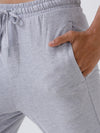 Men's Cotton Rich Regular Fit Track Grey Melange
