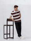 Men's Stripper Cotton Rich Polo Vineyard