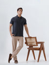 Men's Tencel Modal Fibers with Micro technology Polo Charcoal