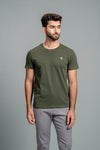 Crew Neck Tee Hunter Green