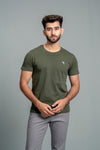 Crew Neck Tee Hunter Green