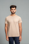Men 100% Cotton Smart Fit Expert Tee Royal Beige ET24