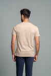Men 100% Cotton Smart Fit Expert Tee Royal Beige ET24