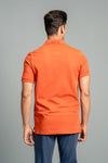Men Expert Polo Tshirt with Pocket Orange EP23