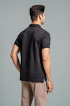 Men Expert Polo Tshirt with Pocket Jet Black EPD14