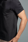 Men Expert Polo Tshirt with Pocket Jet Black EPD14