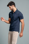 Men Expert Polo Tshirt with Pocket Navy EPD13
