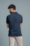 Men Expert Polo Tshirt with Pocket Navy EPD13